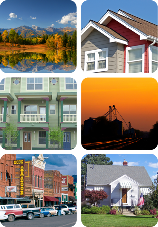Rental homes and apartments.